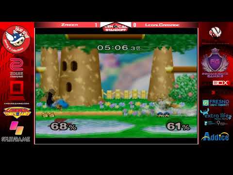 Zander vs LegalizedCarnage - Cencal Standoff 2018 - Super Smash Bros. Melee