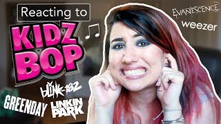 REACTING TO EMO KIDZ BOP SONGS