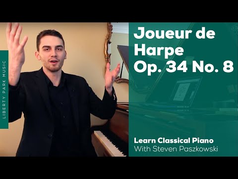 Joueur de Harpe Op.34 No.8 by Jean Sibelius | Classical Piano Lesson