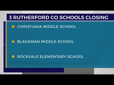 Rutherford County Schools Closing
