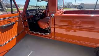 1969 Ford F100 Interior Overview