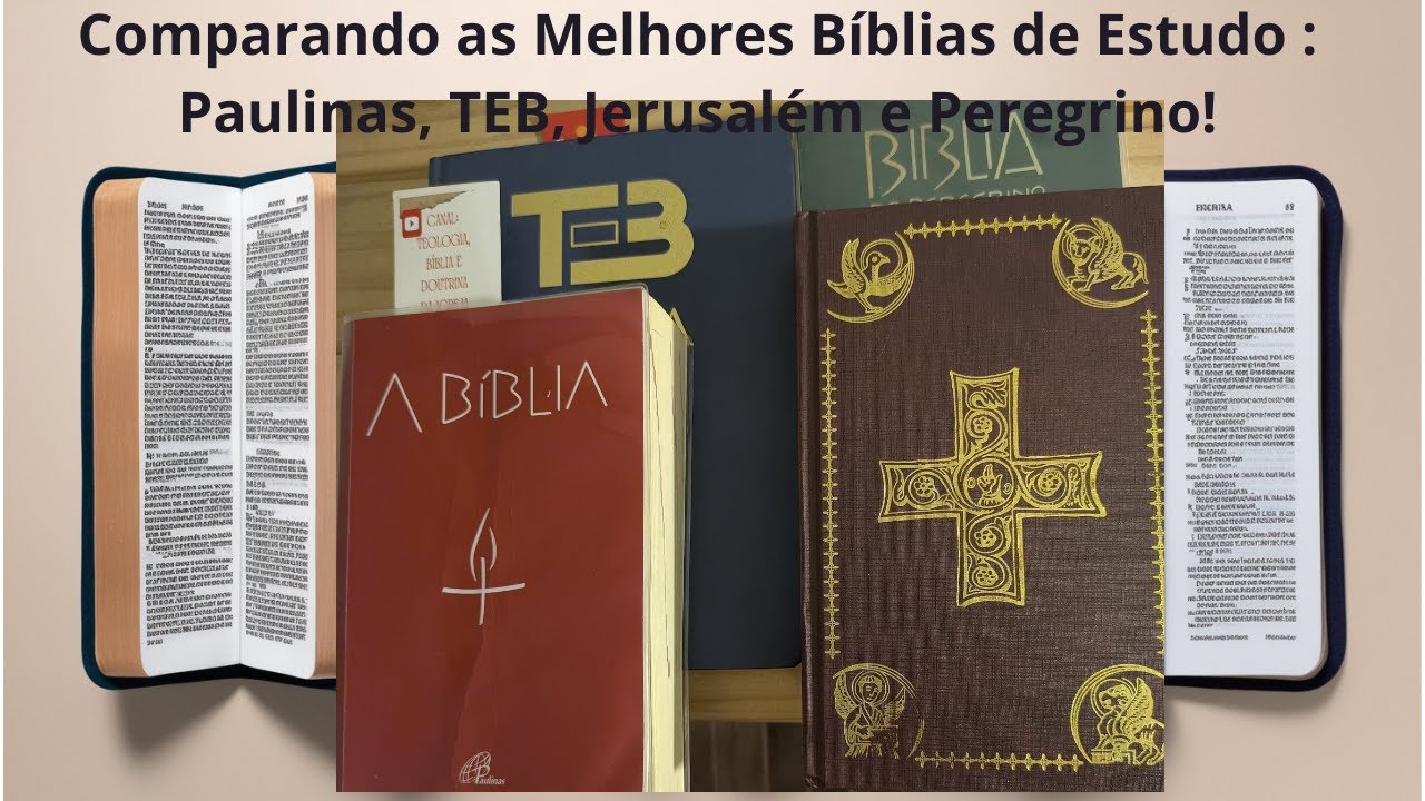 Comparando as Melhores Bíblias de Estudos