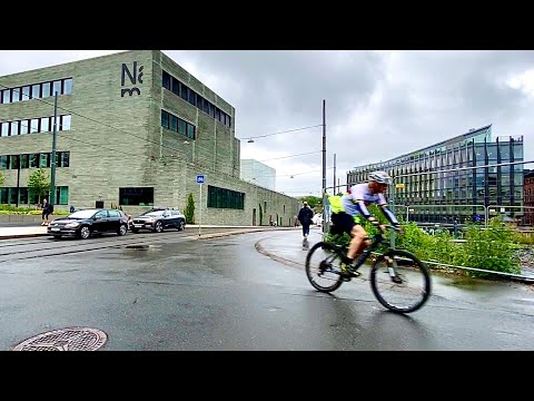 Walking Oslo june 2021 🏃🏻‍♀️The new National museum in Oslo - Munkedamsveien by oslo elsa67