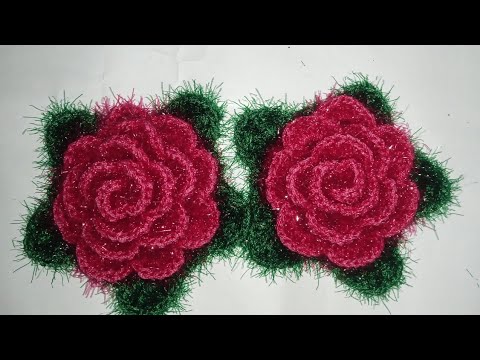 Wow Amazing 👌you won't believe l did this | very easy crochet rose flower motif making for beginners