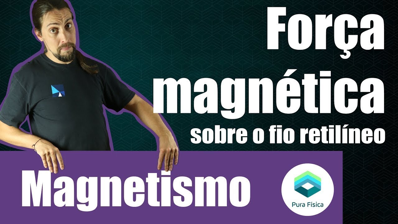 Física - Magnetismo: Força magnética sobre o fio retilíneo
