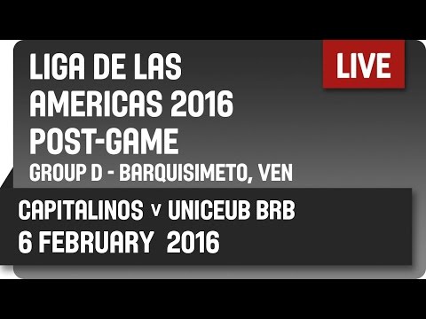Capitalinos(CUB) v UniCEUB BRB (BRA) Post-Game - Group D -  2016 DIRECTV Liga de las Américas