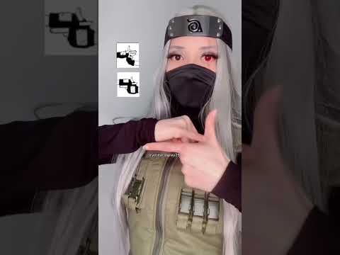 Tutorial paso a paso Jutsu chidori #jutsututorial #jutsunaruto #anime #naruto #cosplaykakashi