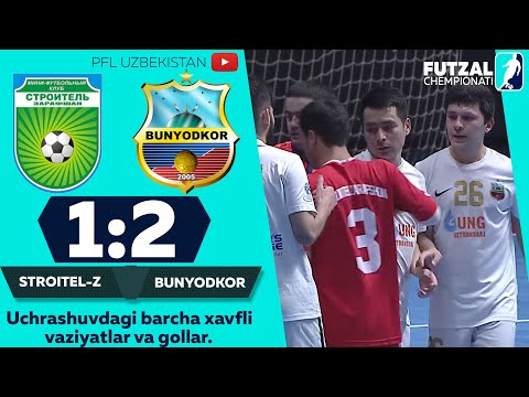 Oliy liga, 11-tur. Birinchi kun STROITEL-ZARAFSHON — BUNYODKOR 1:2