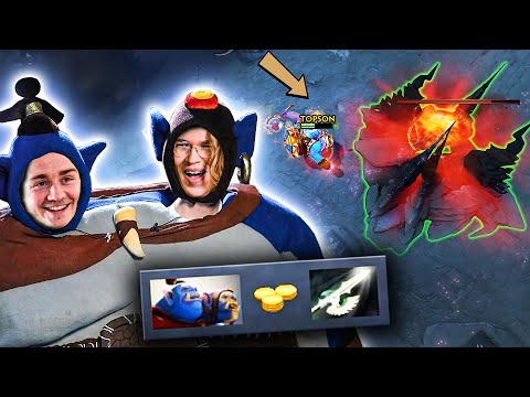 How Topson plays the new OGRE MAGI in Ranked 🎰