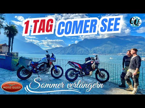 EIN TAG COMER SEE | Motorradreise Italien