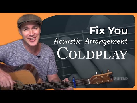 Fix You by Coldplay | Easy  Guitar Lesson