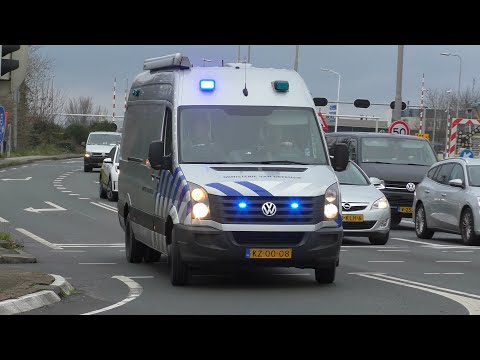 PRIO 1 EOD en A1 Rapid Responder 13-340 en 13-341 in Aalsmeer en Amsterdam