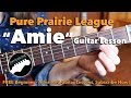 Pure Prairie League - Amie - Intro Solo- Major Lead Guitar Lesson
