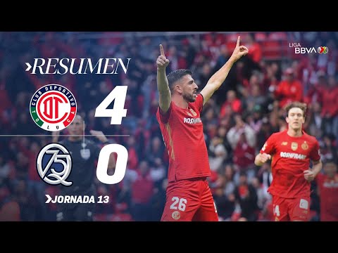 Résumé Toluca vs Querétaro Journée 13