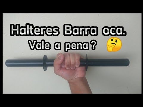 HALTERES  ( BARRA OCA)  VEJA se VALE a PENA ?#fitness #fit #musculação #academia #maromba #saude