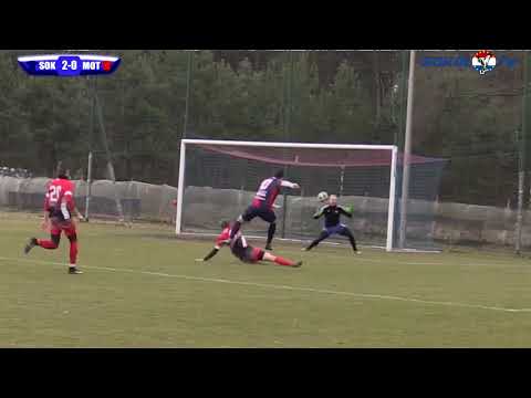 Bramki z meczu Sokół Ostróda - Motor Lubawa 09.03.2019