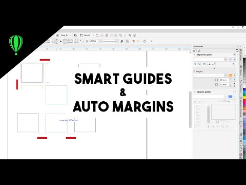 CorelDRAW tips&tricks - smart Alignment guides and auto Margins