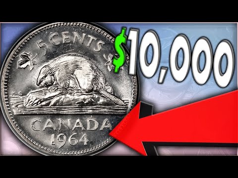1964 NICKELS WORTH MONEY - RARE CANADIAN NICKELS WORTH MONEY TO LOOK FOR IN CIRCULATION!!