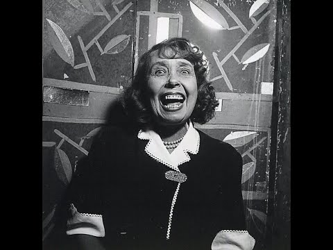 Mistinguett et André Claveau en 1955