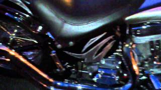 Harley Davidson nice upsweep fat custom bike softail revtech 100