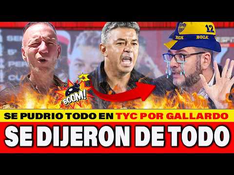 💣SCANDAL ON TYC... HEATED EXCHANGE BETWEEN CORTESE AND BELTRAMO OVER GALLARDO'S DEPARTURE FROM RIVER