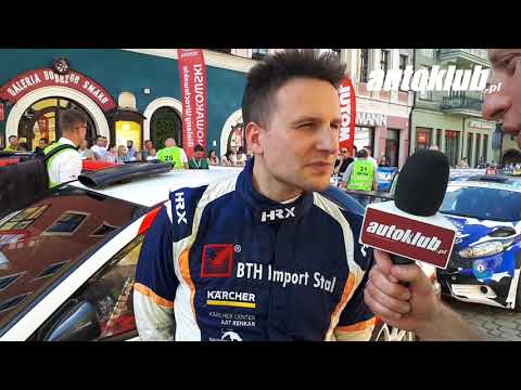 Łukasz Kotarba na mecie Rajdu Świdnickiego-KRAUSE 2018