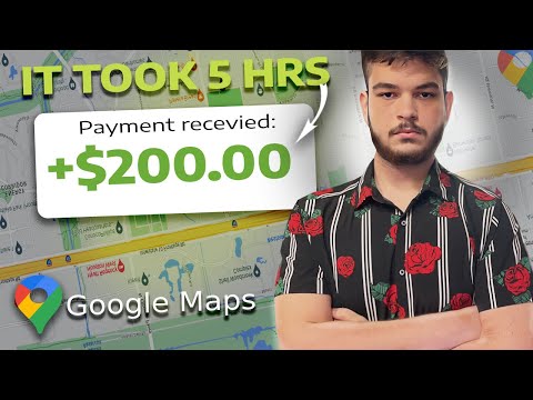 I Tried Making $200/Day With Google Maps - Make Money Online