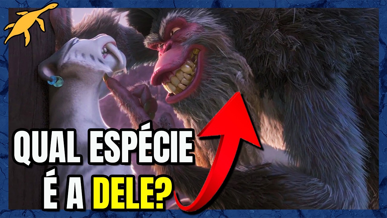 A ERA DO GELO 4: TODAS as ESPÉCIES do FILME!