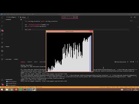 Sorting Visualizer In Python Massimo Sandretti