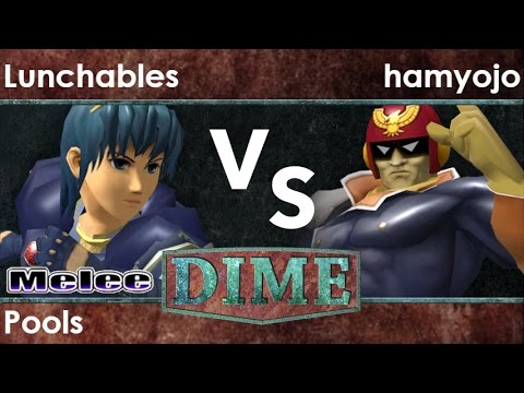 DIME 22 - FX | Lunchables (Marth) vs FX | hamyojo (C Falcon) Pools - Melee