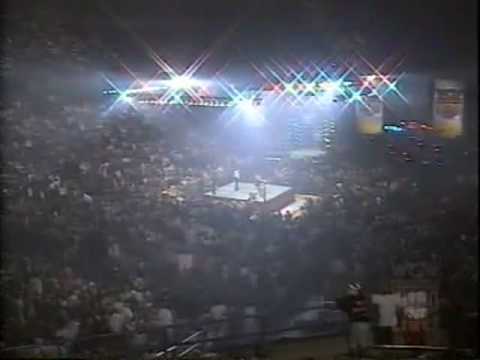 (7.28.1997) Road to Road Wild '97 Part 12 - Giant & Macho Man have some words for each other