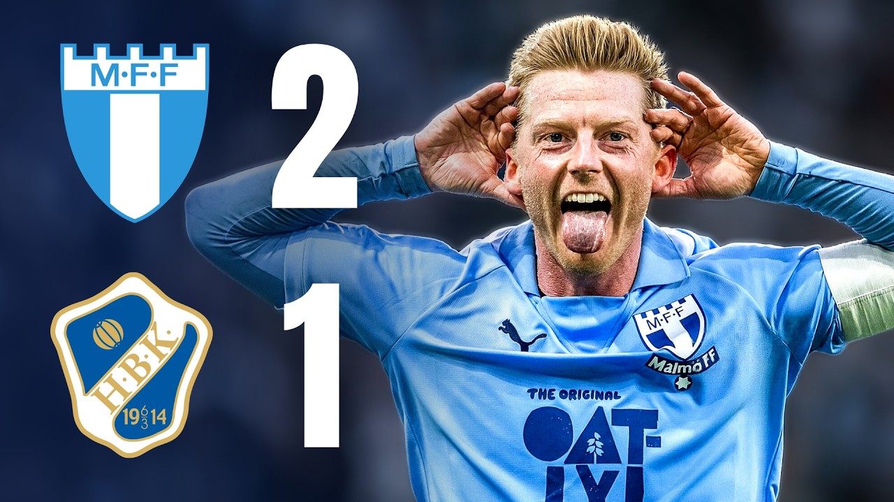 Malmö FF vs Halmstads BK Highlights