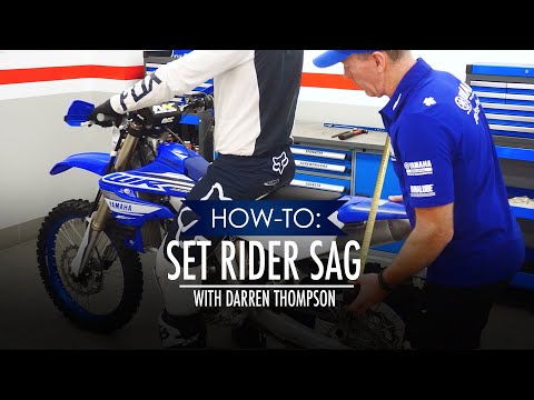 Dirt Bike Tech Tips/How-To: Set Rider Sag