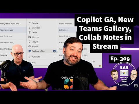 New Teams Meeting Gallery & Copilot Availability in 365 Center New Teams Meeting Gallery & Copilot Availability in 365 Center
