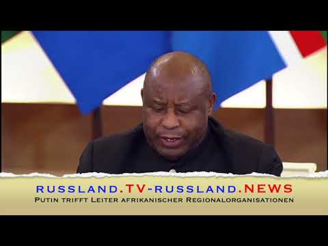 Putin trifft Leiter afrikanischer Regionalorganisationen