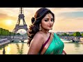 4k AI AI Artistry Arena Plus Size Women At Eiffel Tower AI Art Lookbook Model