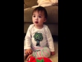 Arianna Watching VeggieTales