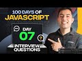 100 Days Of JavaScript Coding Challenges Day 7