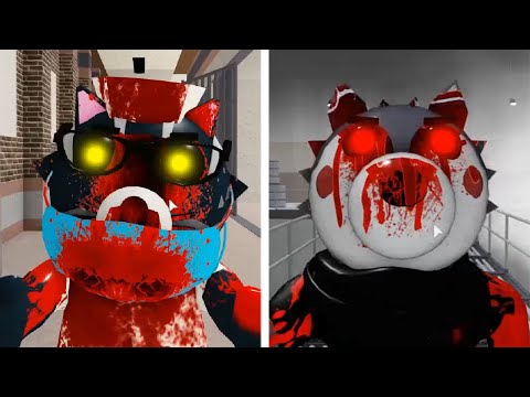ROBLOX PIGGY 2 EVIL KATIE VS EVIL WILLOW JUMPSCARE - Roblox Piggy Book 2 rp