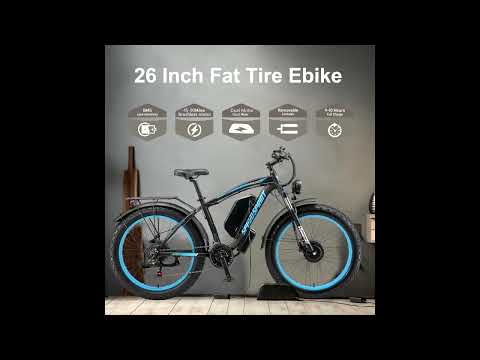 Fastest 35 MPH Electric Bike for Adults | 48V 23Ah Battery, Dual Motor Power