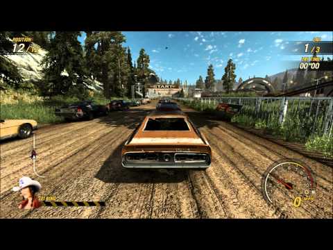 Flatout Ultimate Carnage Playthrough: Race 1