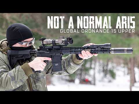 Global Ordnance 15 Upper | Monolithic Barreled Upper Test \u0026 Review