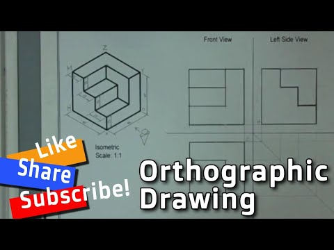 ORTHOGRAPHIC DRAWING EXAMPLE