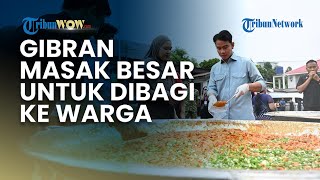 Wapres Gibran Masak Udang Bareng Chef Bobon, Ajak Dukung Kedaulatan Pangan dan Rantai Pasok Makanan