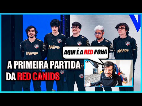 REVOLTA ASSISTINDO A PRIMEIRA PARTIDA DA RED CANIDS NO MUNDIAL !