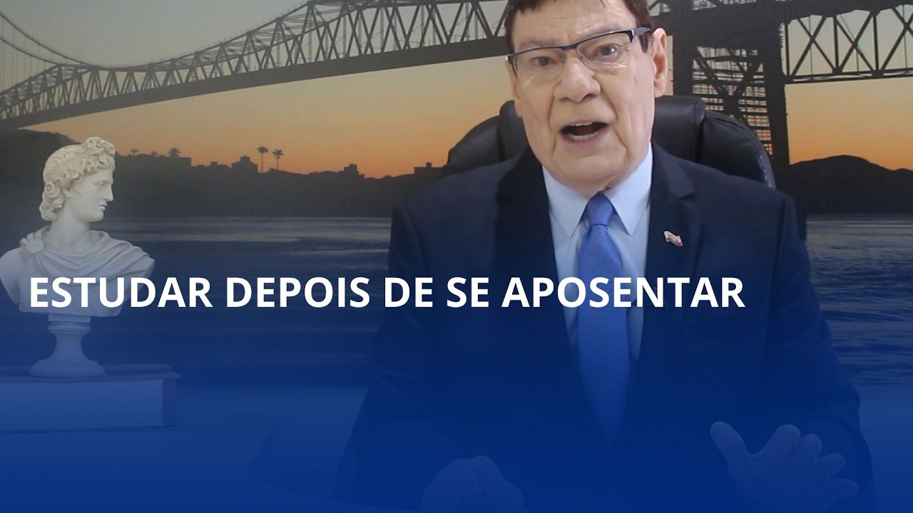Estudar depois de se aposentar; Tema para o comentário