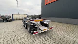 Van Hool 20FT/3-axles / empty weight: 3.260kg / galvanized / BPW DRUM / A Auflieger Fahrgestelle | Bild 4 - Autoline