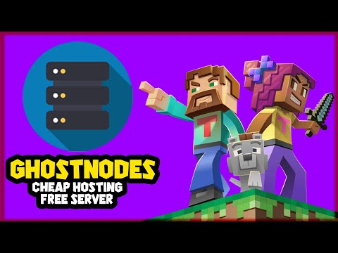 HOW TO GET FREE SERVER | Minecraft Server Hosting | JOIN GHOSTNODES FOR FREE SERVER | 24/7 SERVER