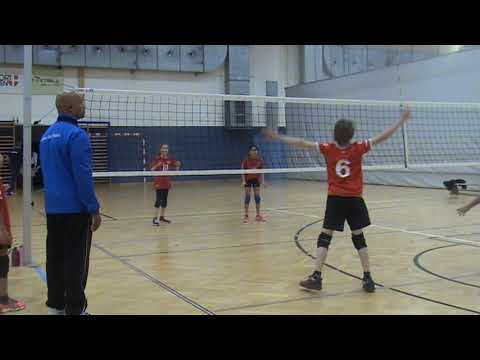 U12 Volleyballturnier Hopsagasse - 22 Dezember 2019 - Spiel gegen Gewinner team.