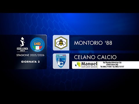 Abruzzo Excellence | Matchday 3: Montorio '88 - Celano (2-2)